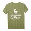 Chihuahua Mama T-Shirt für Hundemütter - Klassisch geschnitten, doppelt genähter Saum, perfekt für Hundebesitzer und Chihuahua-Liebhaber