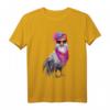 Hippie Huhn mit Bandana Chicken Mama T-Shirt – Lustiges Landwirt-Design für Hühnerzucht & Tierliebhaber