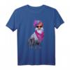 Hippie Huhn mit Bandana Chicken Mama T-Shirt – Lustiges Landwirt-Design für Hühnerzucht & Tierliebhaber