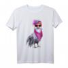 Hippie Huhn mit Bandana Chicken Mama T-Shirt – Lustiges Landwirt-Design für Hühnerzucht & Tierliebhaber