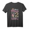Stolze Mama Von 2 Wunderbaren Kindern Lustiges Muttertag T-Shirt – Originelles Geschenk für Mütter zu jedem Anlass