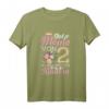 Stolze Mama Von 2 Wunderbaren Kindern Lustiges Muttertag T-Shirt – Originelles Geschenk für Mütter zu jedem Anlass