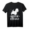 Westie Mama West Highland Terrier T-Shirt – Perfektes Geschenk für Hundeliebhaberinnen zum Muttertag, Geburtstag & Weihnachten