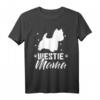 Westie Mama West Highland Terrier T-Shirt – Perfektes Geschenk für Hundeliebhaberinnen zum Muttertag, Geburtstag & Weihnachten