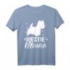 Westie Mama West Highland Terrier T-Shirt – Perfektes Geschenk für Hundeliebhaberinnen zum Muttertag, Geburtstag & Weihnachten
