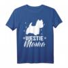 Westie Mama West Highland Terrier T-Shirt – Perfektes Geschenk für Hundeliebhaberinnen zum Muttertag, Geburtstag & Weihnachten