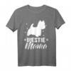 Westie Mama West Highland Terrier T-Shirt – Perfektes Geschenk für Hundeliebhaberinnen zum Muttertag, Geburtstag & Weihnachten