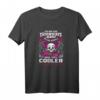 Ich bin eine Tätowierte Mama Tatto Skull Rose Geschenk T-Shirt - Lustiges Tattoo Design für Mütter zum Muttertag & Geburtstag