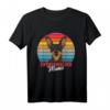 Zwergpinscher Mama T-Shirt – Lustiges Hunde Motiv für Hundeliebhaberinnen, Frauen & Kinder, perfekte Geschenkidee für Mutter, Tochter & Freunde zu Geburtstag, Weihnachten & Muttertag