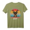 Zwergpinscher Mama T-Shirt – Lustiges Hunde Motiv für Hundeliebhaberinnen, Frauen & Kinder, perfekte Geschenkidee für Mutter, Tochter & Freunde zu Geburtstag, Weihnachten & Muttertag