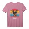 Zwergpinscher Mama T-Shirt – Lustiges Hunde Motiv für Hundeliebhaberinnen, Frauen & Kinder, perfekte Geschenkidee für Mutter, Tochter & Freunde zu Geburtstag, Weihnachten & Muttertag