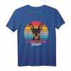Zwergpinscher Mama T-Shirt – Lustiges Hunde Motiv für Hundeliebhaberinnen, Frauen & Kinder, perfekte Geschenkidee für Mutter, Tochter & Freunde zu Geburtstag, Weihnachten & Muttertag