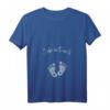 Damen Babybauch Schwangere Mama Mutter Babyparty T-Shirt mit V-Ausschnitt – Perfektes Geschenk für werdende Mütter bei Baby Shower & Babyparty