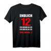 Endlich 12 Ich kann alles Ich weiß alles T-Shirt – Lustiges Geburtstagsgeschenk für den 12. Geburtstag, perfekt für Kinder und Freunde