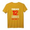 Endlich 12 Ich kann alles Ich weiß alles T-Shirt – Lustiges Geburtstagsgeschenk für den 12. Geburtstag, perfekt für Kinder und Freunde
