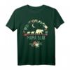 Mama Bear mit 2 Jungen T-Shirt mit Blumen – Perfektes Muttertagsgeschenk für Mütter, die ihre Familie lieben