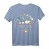 Mama Bear mit 2 Jungen T-Shirt mit Blumen – Perfektes Muttertagsgeschenk für Mütter, die ihre Familie lieben