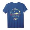 Mama Bear mit 2 Jungen T-Shirt mit Blumen – Perfektes Muttertagsgeschenk für Mütter, die ihre Familie lieben