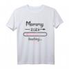 Mommy 2024 Loading Moms to be Mom Baby Twins Future Mama T-Shirt - Perfektes Geschenk für werdende Mütter und Schwangerschaftsankündigungen