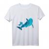 Delfin Mama mit Kind Polygon Säugetier Geschenk T-Shirt – Perfekt für Tierliebhaber, Tierschützer und Meerestierfreunde
