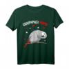 Graupapagei Mama Liebe Papagei Herz Vogel T-Shirt - Perfektes Geschenk für Vogel Liebhaberinnen zu Geburtstags, Weihnachten & Muttertag