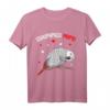 Graupapagei Mama Liebe Papagei Herz Vogel T-Shirt - Perfektes Geschenk für Vogel Liebhaberinnen zu Geburtstags, Weihnachten & Muttertag