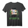 Papa of The Wild One Safari Geburtstag T-Shirt - Tier- und Dschungelmotiv für Jungen und Väter