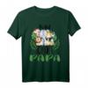 Papa of The Wild One Safari Geburtstag T-Shirt - Tier- und Dschungelmotiv für Jungen und Väter