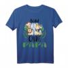 Papa of The Wild One Safari Geburtstag T-Shirt - Tier- und Dschungelmotiv für Jungen und Väter