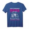 LKW Mama Trucker Babe Spruch T-Shirt – Lustiges Geschenk für LKW Fahrerinnen, Berufskraftfahrerinnen & Trucker Fans zum Muttertag, Weihnachten & Geburtstag
