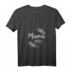 Damen Mama 2022 Schwangerschaft T-Shirt mit V-Ausschnitt - Perfekt für werdende Mütter, Baby Party & Geburt Geschenk