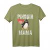 Pinguin Mama T-Shirt für Muttertag & Pinguinliebhaber – Süßes Tiermotiv für Mütter, Zoobesucher & Antarktis-Fans