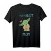 Star Wars Muttertag Yoda Best Mom T-Shirt - Offiziell lizenziertes Star Wars Geschenk für Mütter und Fans
