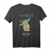 Star Wars Muttertag Yoda Best Mom T-Shirt - Offiziell lizenziertes Star Wars Geschenk für Mütter und Fans