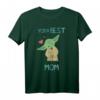 Star Wars Muttertag Yoda Best Mom T-Shirt - Offiziell lizenziertes Star Wars Geschenk für Mütter und Fans