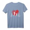 Bester Mama der Welt - Herzschlag Mutter und Tochter T-Shirt für Muttertag, Geburtstag & Weihnachten
