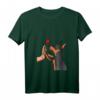Damen Zwergpinscher Liebe Miniature Pinscher Hundehalterin T-Shirt mit V-Ausschnitt – Perfekt als Geschenk für Hundeliebhaberinnen, Mütter & Freundinnen