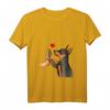 Damen Zwergpinscher Liebe Miniature Pinscher Hundehalterin T-Shirt mit V-Ausschnitt – Perfekt als Geschenk für Hundeliebhaberinnen, Mütter & Freundinnen
