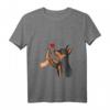 Damen Zwergpinscher Liebe Miniature Pinscher Hundehalterin T-Shirt mit V-Ausschnitt – Perfekt als Geschenk für Hundeliebhaberinnen, Mütter & Freundinnen