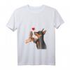 Damen Zwergpinscher Liebe Miniature Pinscher Hundehalterin T-Shirt mit V-Ausschnitt – Perfekt als Geschenk für Hundeliebhaberinnen, Mütter & Freundinnen