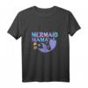 Damen Meerjungfrau Geburtstag Meerjungfrau Mama T-Shirt - Lustiges Familienoutfit & Geschenkidee für Meerjungfrauen-Liebhaberinnen