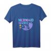 Damen Meerjungfrau Geburtstag Meerjungfrau Mama T-Shirt - Lustiges Familienoutfit & Geschenkidee für Meerjungfrauen-Liebhaberinnen