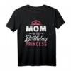 Mama Tochter Kindergeburtstag T-Shirt für Mädchen - Prinzessin Design, Perfekt für Kinderfeste & Geburtstagsfeiern