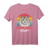 Maine Coon Katzen Mama T-Shirt – Perfektes Geschenk für Katzenliebhaberinnen, Muttertag, Weihnachten & Geburtstag