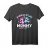 Gender Reveal Mama Mutter T-Shirt - Klassisches T-Shirt mit 'Mama liebt dich' für Babypartys & Geschlechtsenthüllungen