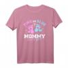 Gender Reveal Mama Mutter T-Shirt - Klassisches T-Shirt mit 'Mama liebt dich' für Babypartys & Geschlechtsenthüllungen