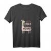 Damen Mama Lama Pyjama Alpaca Geschenk T-Shirt mit V-Ausschnitt – Gemütliches Lama Design für Mamas, perfekte Geschenkidee