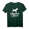 Pinscher Mama T-Shirt für Hundemütter - Klassisch geschnitten, doppelt genähter Saum, ideales Geschenk für Hundeliebhaberinnen