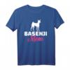 Basenji Mama T-Shirt für Hundeliebhaberinnen - Klassisch geschnitten, doppelt genähter Saum, perfekt für Tierliebhaberinnen und Hundemütter