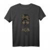 Momlife Totenkopf Leopard Muster Beste Mama Muttertags T-Shirt – Trendiges, lustiges Outfit für den Alltag & Geschenkidee
